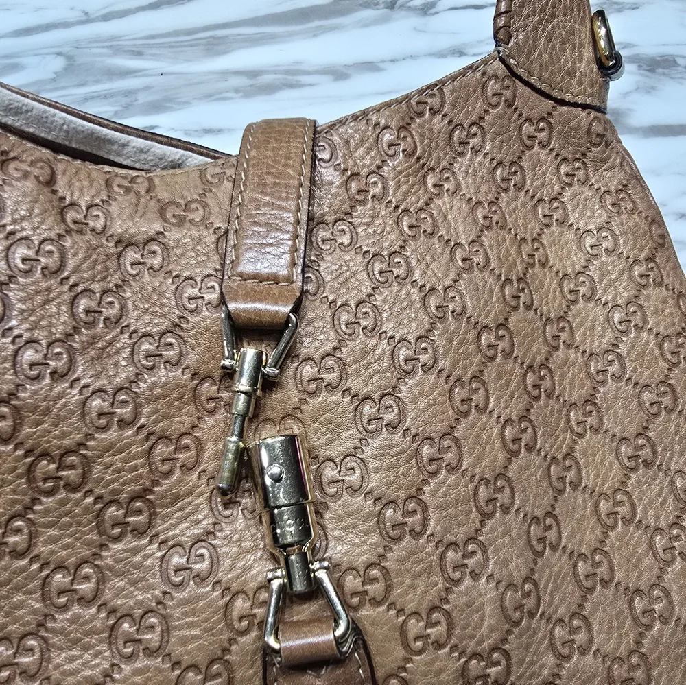 Gucci Tan Leather Hobo Bag - Picture 11 of 11